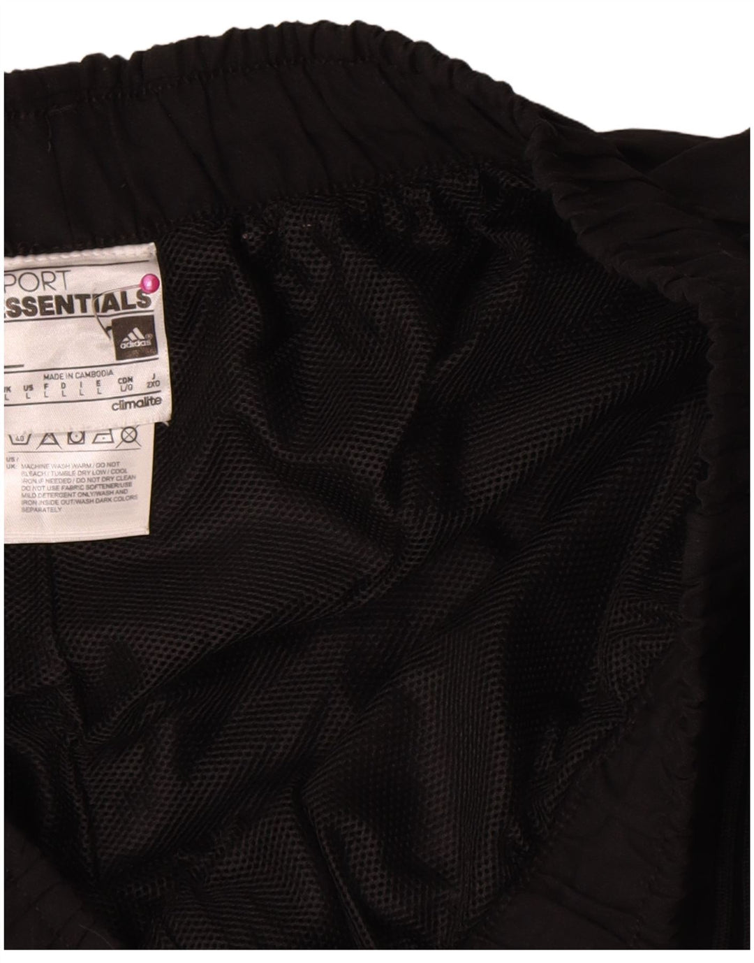 Adidas Herren Climalite Sport Shorts Large Schwarz Polyester