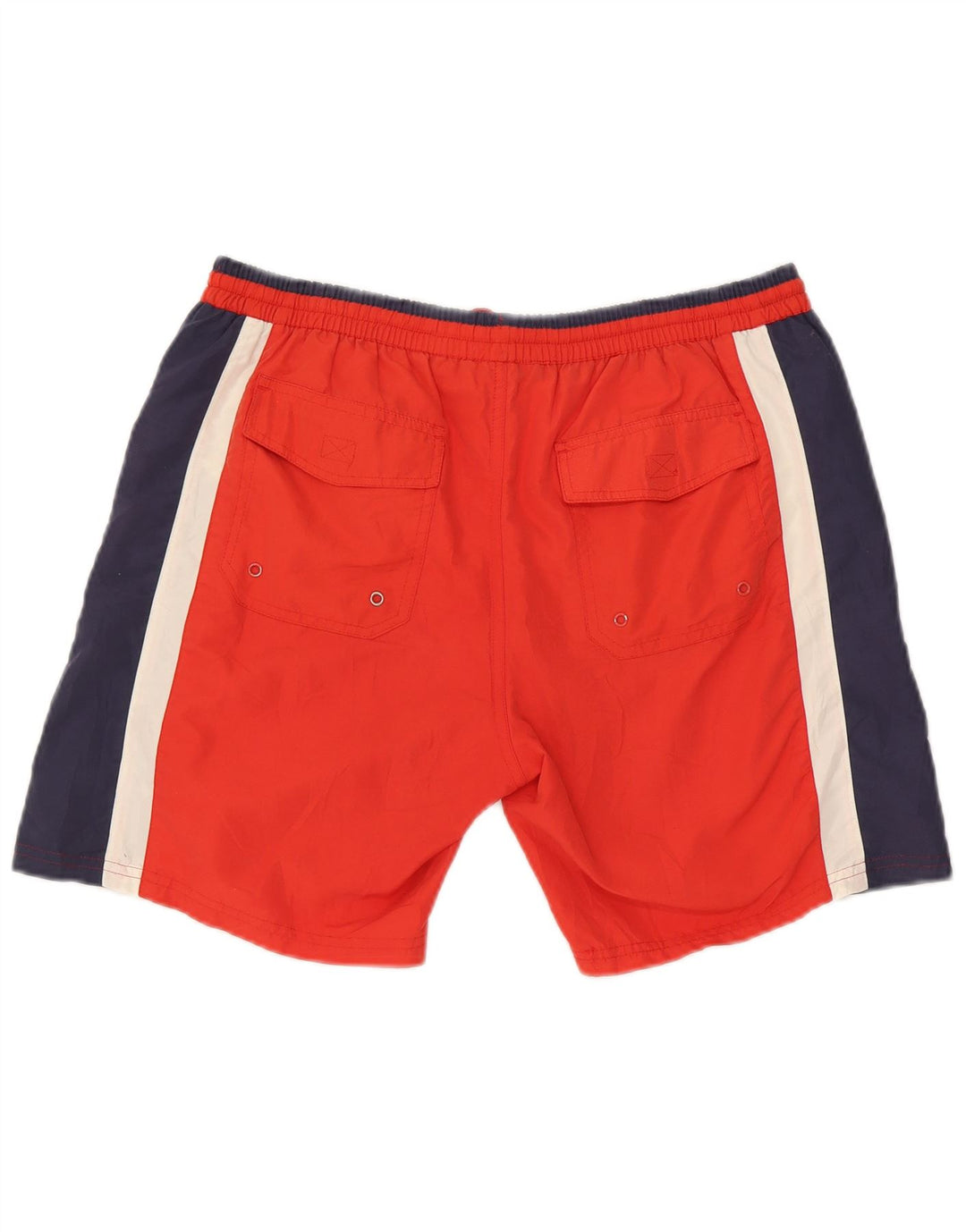 Reebok Herren Badeshorts XL Rot Colourblock