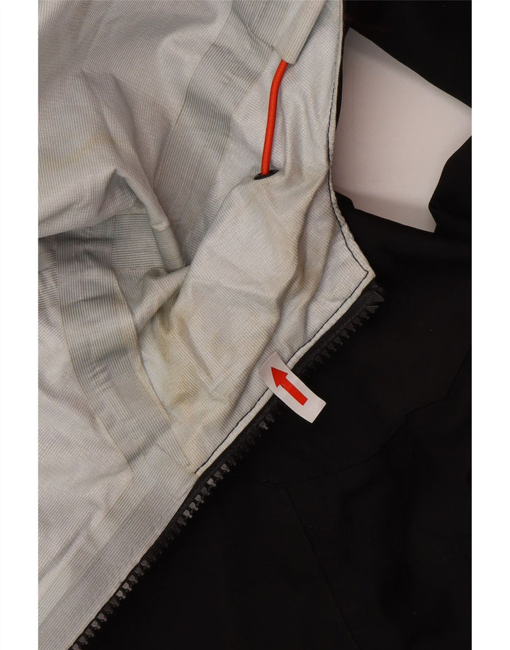 Mountain Warehouse Herren-Regenjacke mit Kapuze, UK 38, Mittelschwarz, Polyester