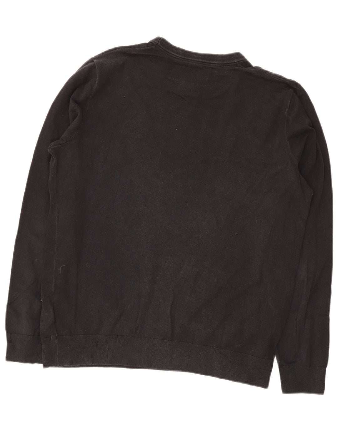 Calvin Klein Jeans Herren Sweatshirt Pullover Large Schwarz Baumwolle