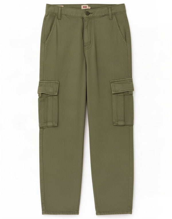 Levi's Womens Tapered Cargo Trousers W24 L27 Green