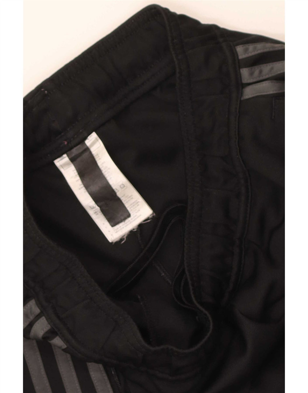 Adidas Damen Climalite Trainingshose UK 4 XS Schwarz Polyester