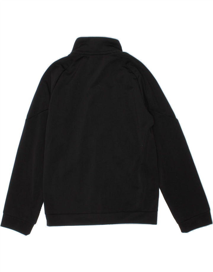 PUMA Boys Graphic Tracksuit Top Jacket 7-8 Years Black Polyester Vintage Puma and Second-Hand Puma from Messina Hembry 