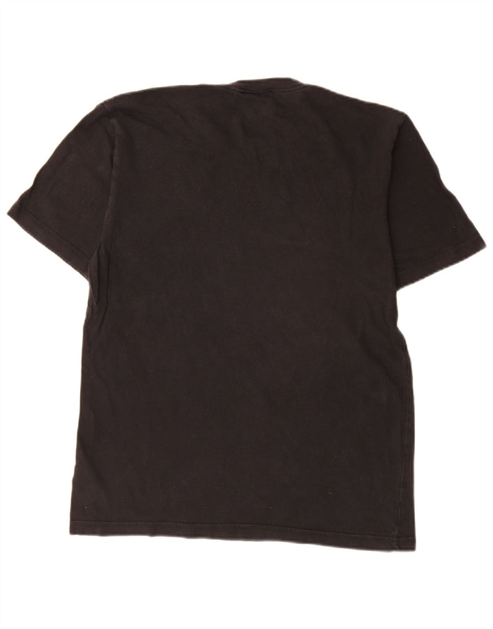 Adidas Herren Grafik T-Shirt Top Small Schwarz Baumwolle