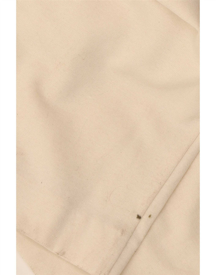 Zara Womens Jumpsuit UK 12 Mittelbeige Baumwolle