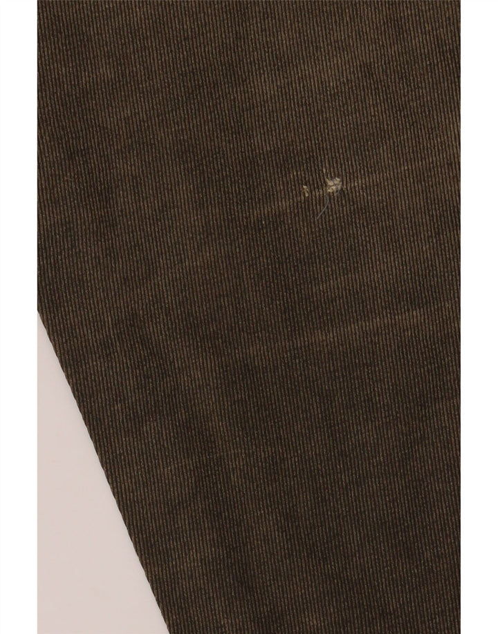 ICEBERG Herren Straight Jeans W38 L27 Khaki Baumwolle