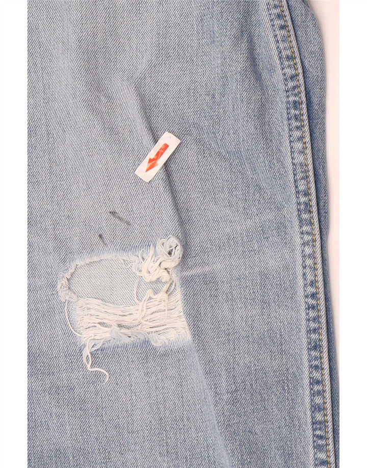 Levi's Herren 511 Distressed Slim Jeans W38 L34 Blaue Baumwolle
