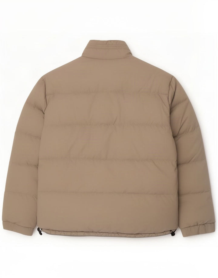 Rifle Herren-Wendejacke mit Kapuze, wattiert, UK 38, mittelbeigefarbenes Polyamid
