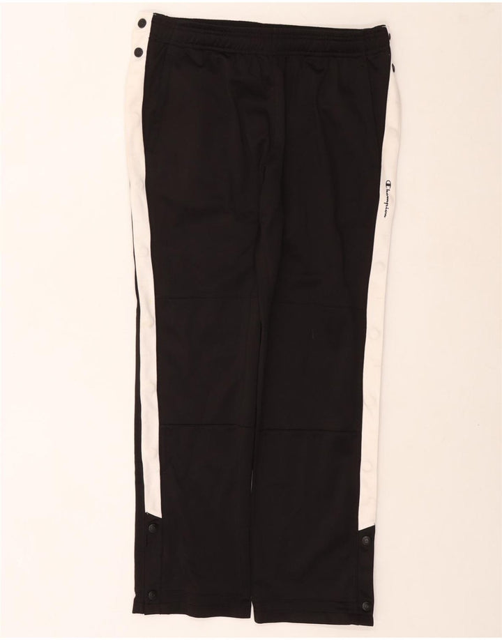 CHAMPION Damen-Trainingshose, UK 12, Mittelschwarz, Farbblock