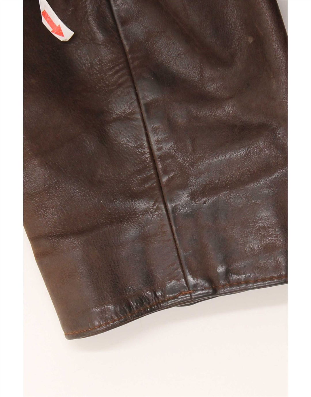 Vintage Herren Lederjacke UK 36 Small Brown