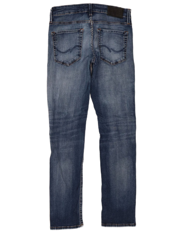 Jack & Jones Herren GLENN Slim Jeans W28 L30 Blaue Baumwolle