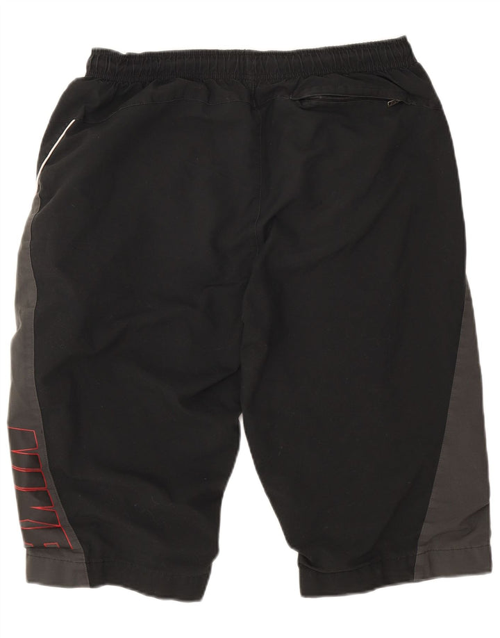 Nike Herren-Sportshorts mit Grafik, Mittelschwarzes Farbblock-Polyester