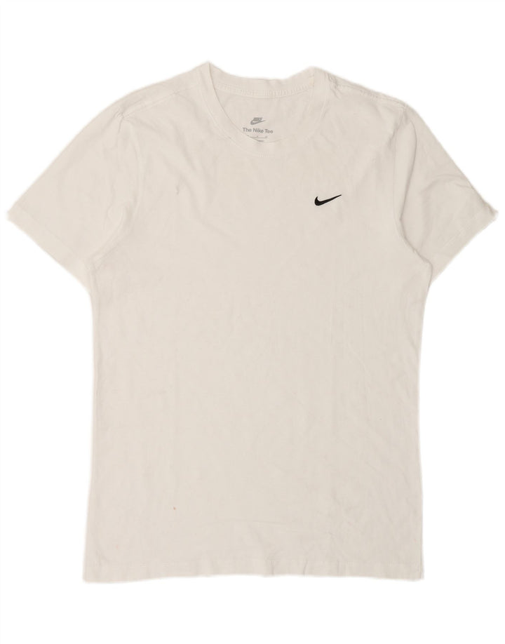 Nike Herren T-Shirt Top Small Weiß