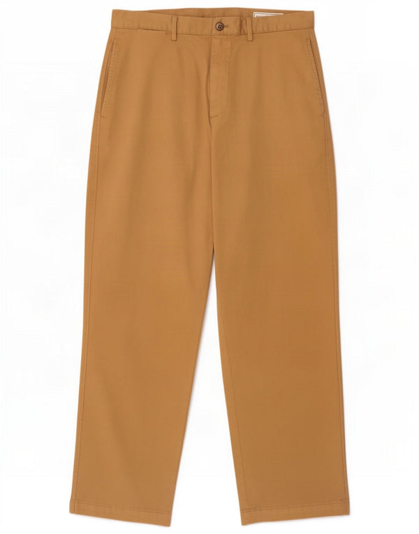 Gap Herren Loose Fit Chinohose W33 L32 Beige Baumwolle 90er Jahre