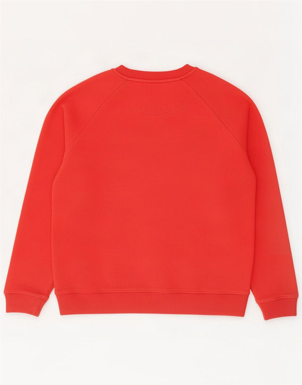 Crew Clothing Damen Heritage Graphic Sweatshirt Pullover UK 14 Large Red