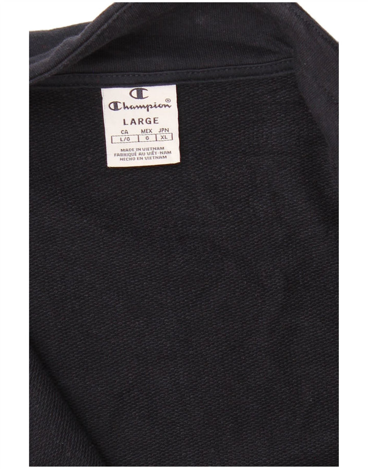 CHAMPION Damen-Trainingsanzug-Top-Jacke, UK 16, Größe L, Marineblau