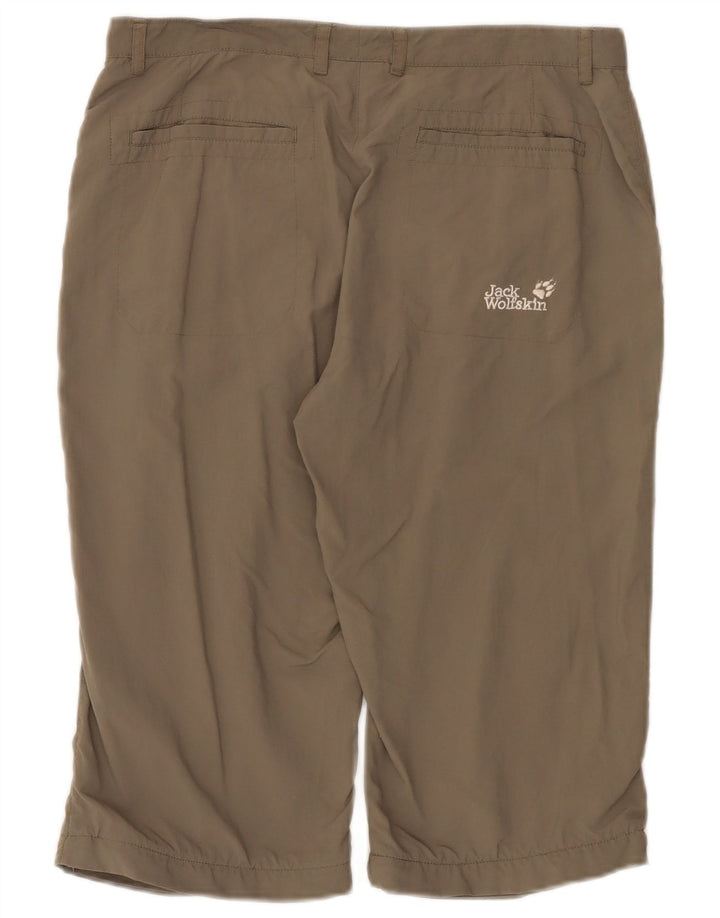Jack Wolfskin Damen Bermudashorts UK 8/10 Small W29 Grau Polyamid