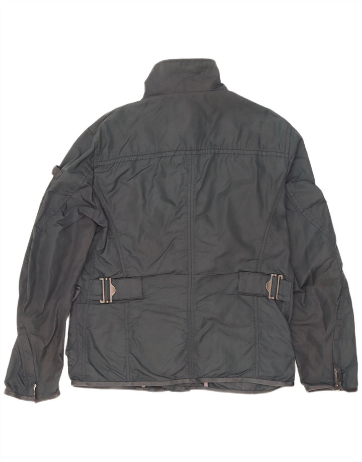PEUTEREY Herren Utility Jacke UK 40 Large Grau Polyamid