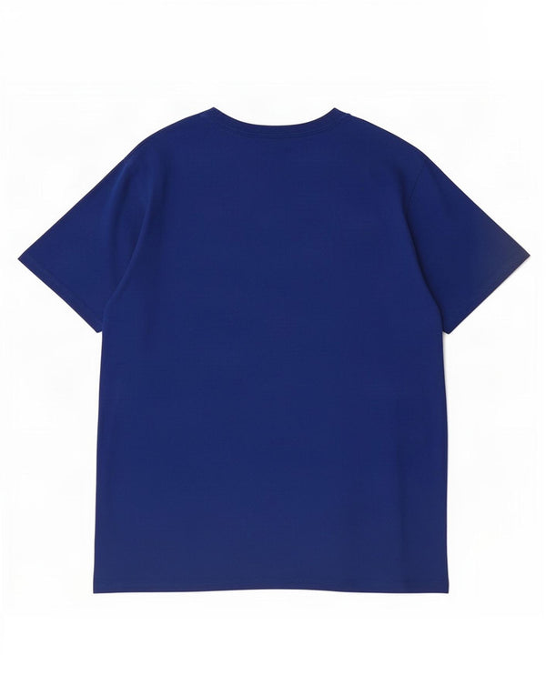Adidas Herren-T-Shirt mit Grafik, groß, marineblau, Baumwolle