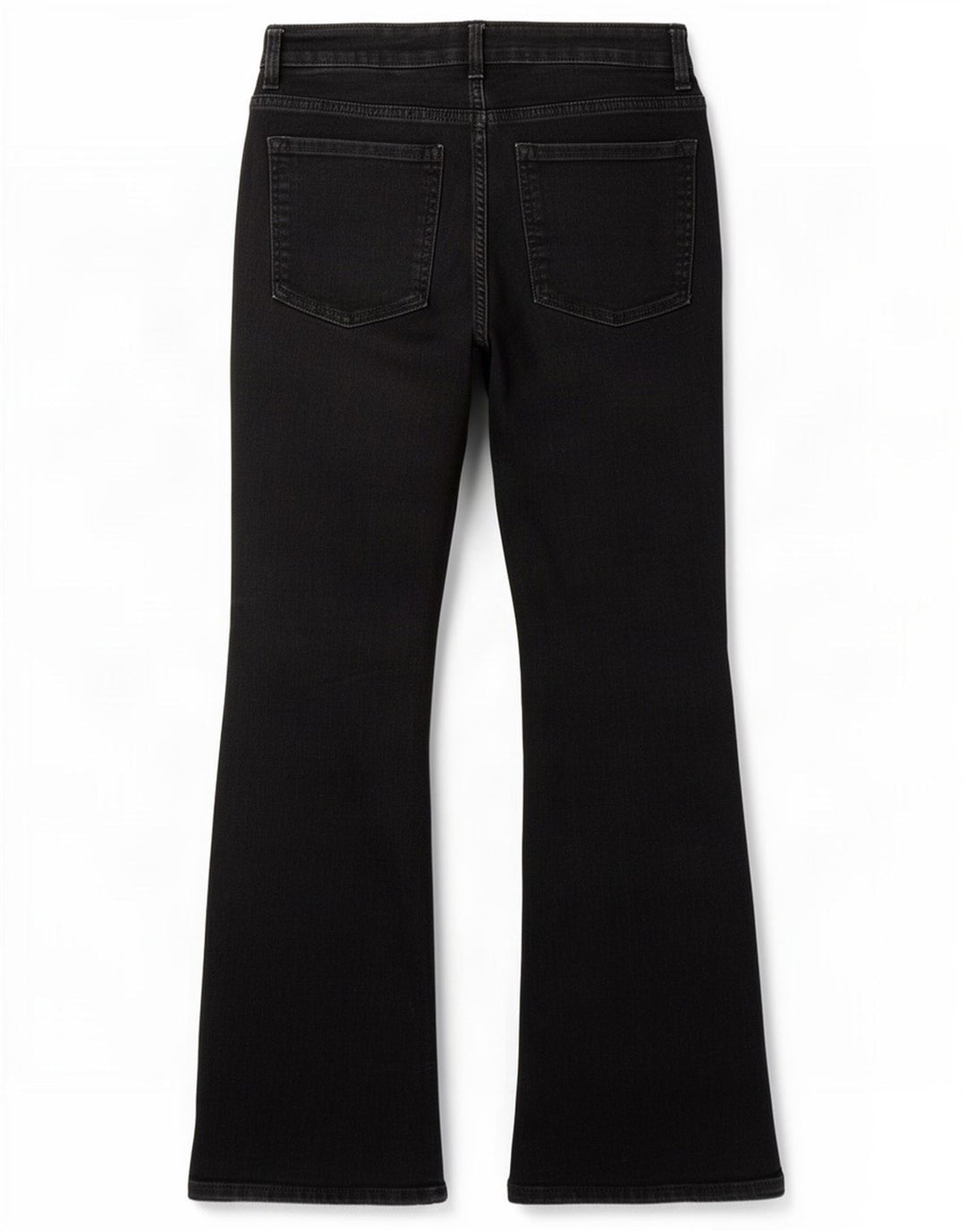 Marks & Spencer Damen Eva Bootcut Jeans UK 10 Small W27 L27 Schwarz