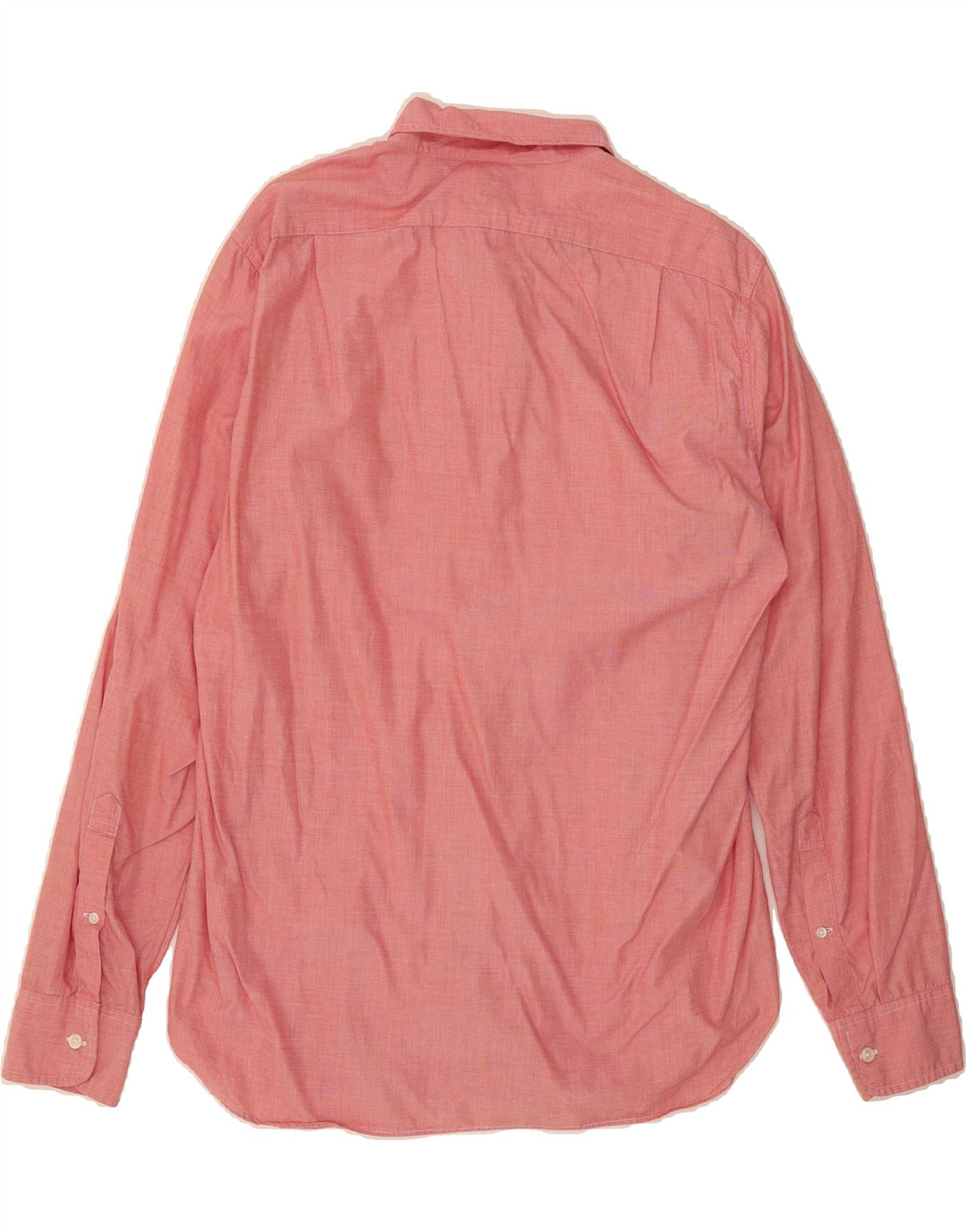 J. CREW Mens Slim Shirt Large Pink Cotton Vintage J. Crew and Second-Hand J. Crew from Messina Hembry 
