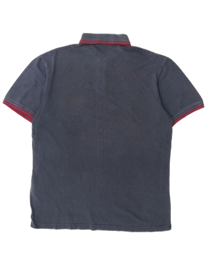 Fred Perry Herren-Poloshirt, große marineblaue Baumwolle