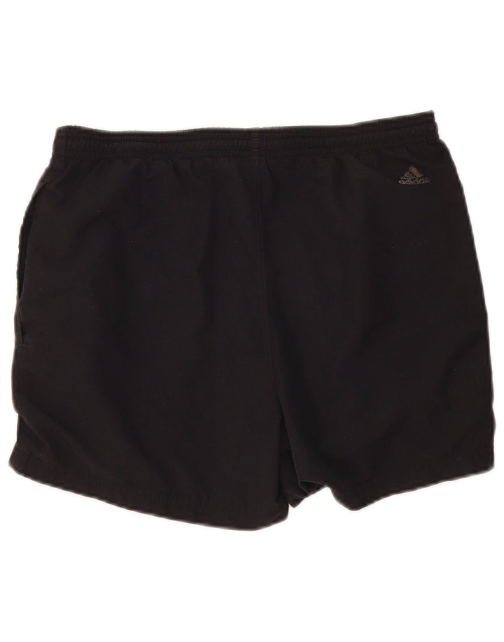 Adidas Badeshorts für Jungen, 13–14 Jahre, schwarzes Polyester