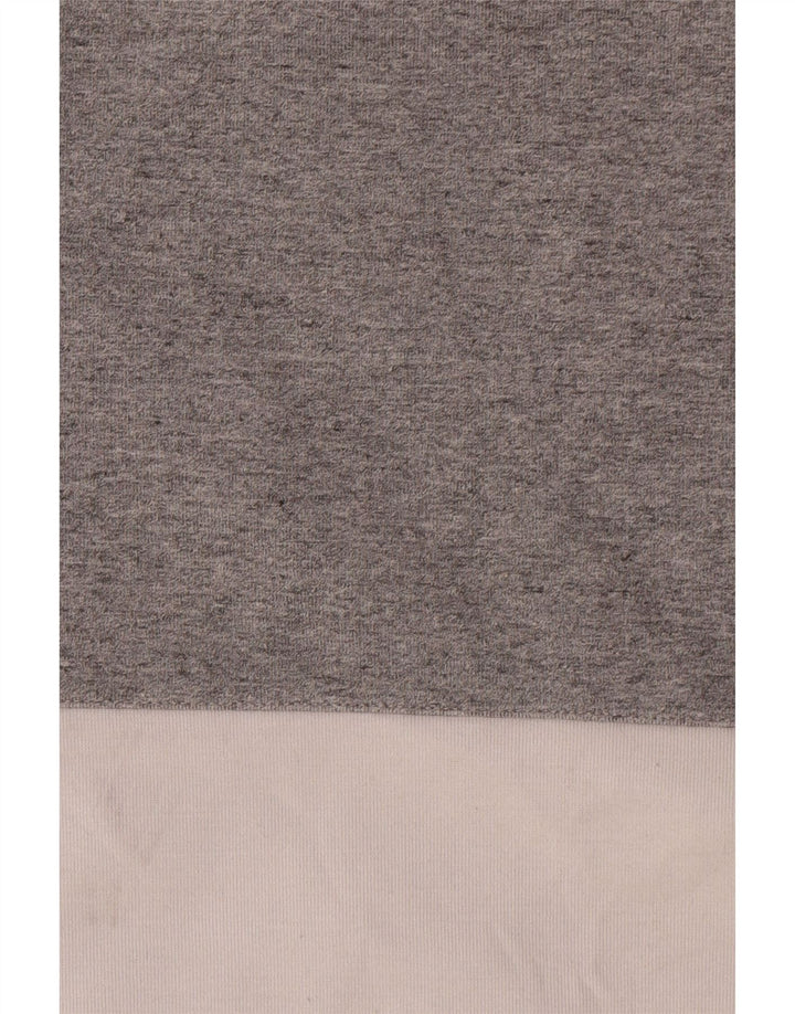 Polo Ralph Lauren Herren-Sweatshirt-Pullover, großes graues Colourblock-Polyester