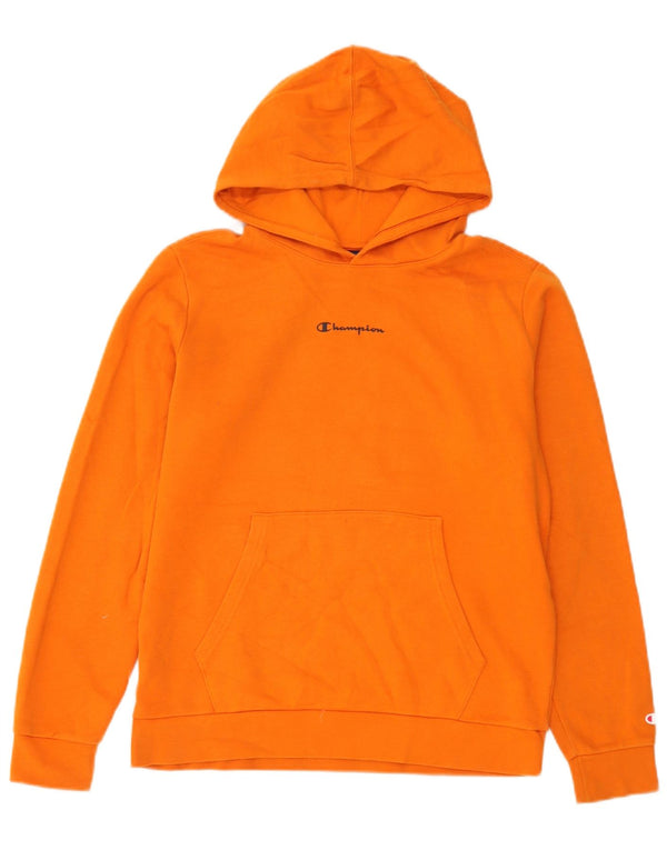 Champion Kapuzenpullover für Jungen, 15–16 Jahre, 2XL, Orange, Baumwolle