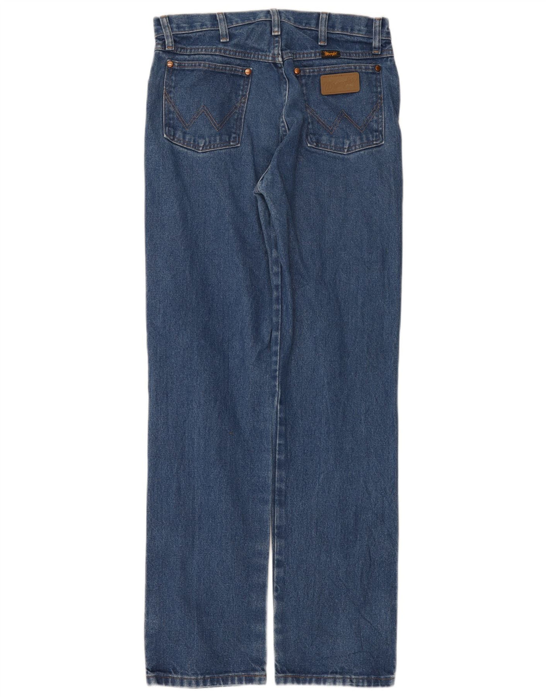 Wrangler Herren Straight Jeans W32 L34 Blaue Baumwolle