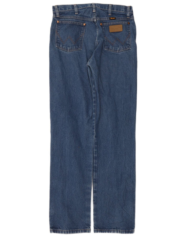 Wrangler Herren Straight Jeans W32 L34 Blaue Baumwolle