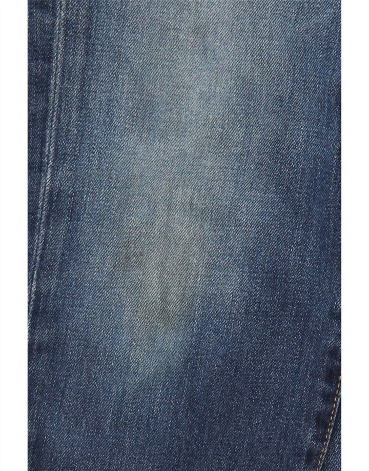 Levi's Herren Distressed Slim Jeans W32 L27 Blaue Baumwolle