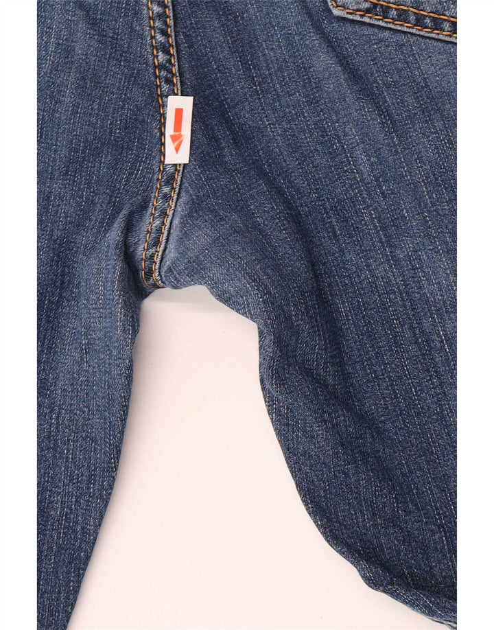 Handgefertigte Slim-Jeans für Herren von Jacob Cohen, W35, L29, blaue Baumwolle