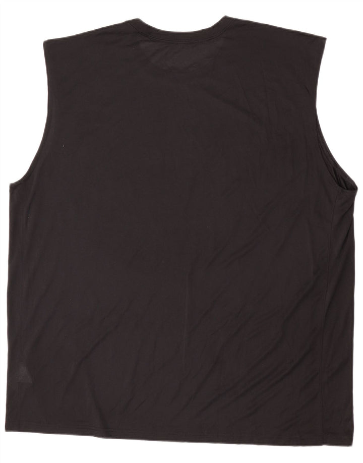 Nike Herren Dri Fit Weste Top 3XL Schwarz Polyester
