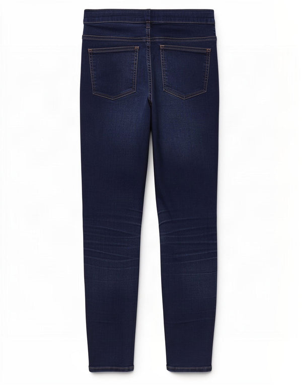 Marks & Spencer Damen Jegging-Jeans UK 10 Small W28 L28 Blaue Baumwolle