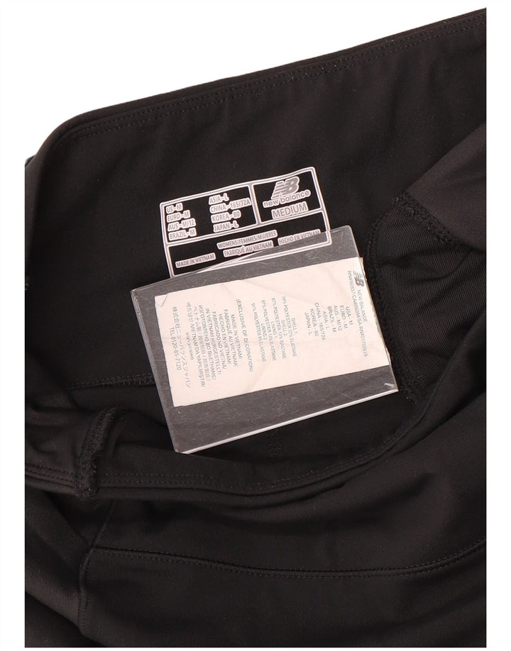 New Balance Damen Leggings UK 12 Medium Schwarz Polyester