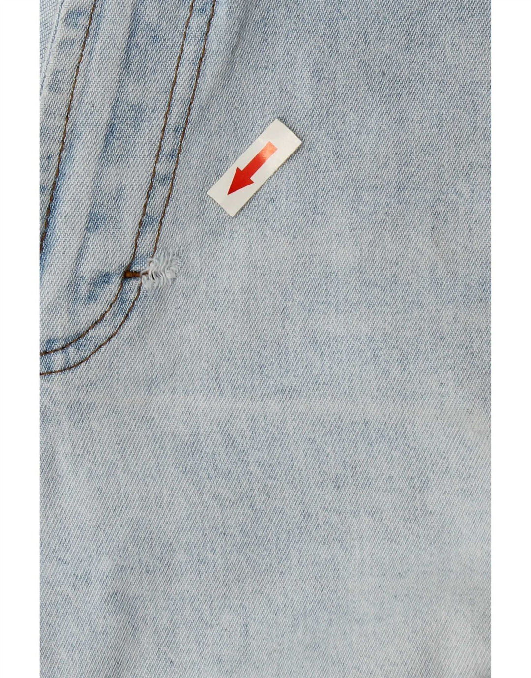 Casucci Herren Straight Jeans W34 L30 Blaue Baumwolle