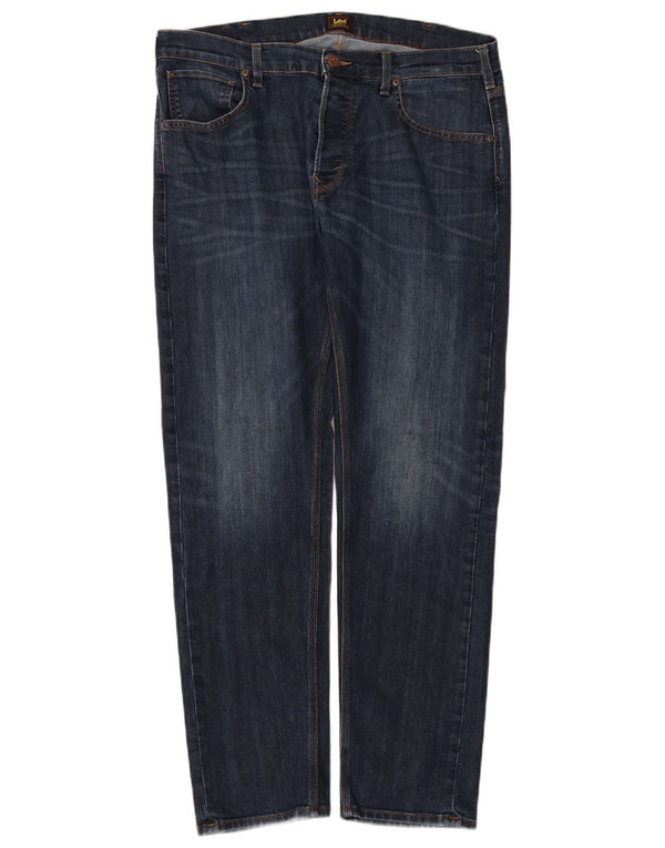 LEE Herren Straight Jeans W36 L31 Blau