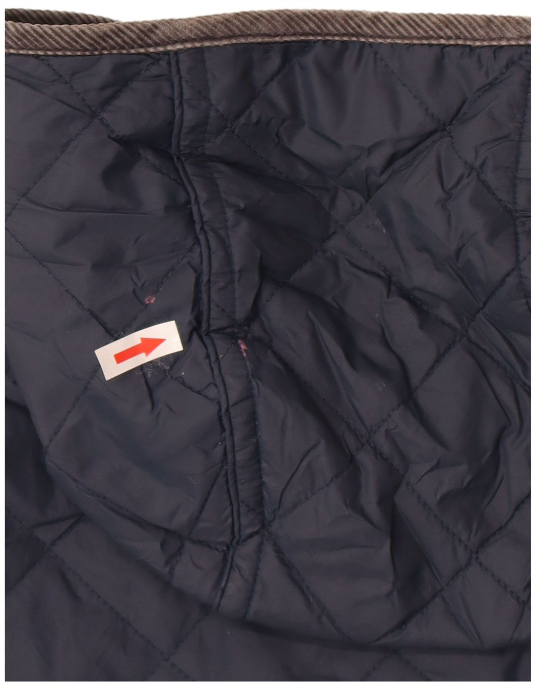 Jack Wills Damen-Steppjacke mit Kapuze, Größe S, Marineblau, Nylon