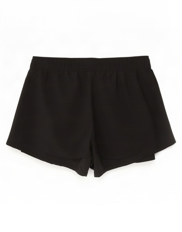 Nike Damen Sportshorts UK 12 Medium Schwarz
