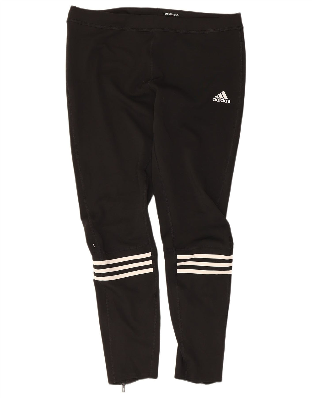 Adidas Damen Response Leggings UK 18 XL Schwarz