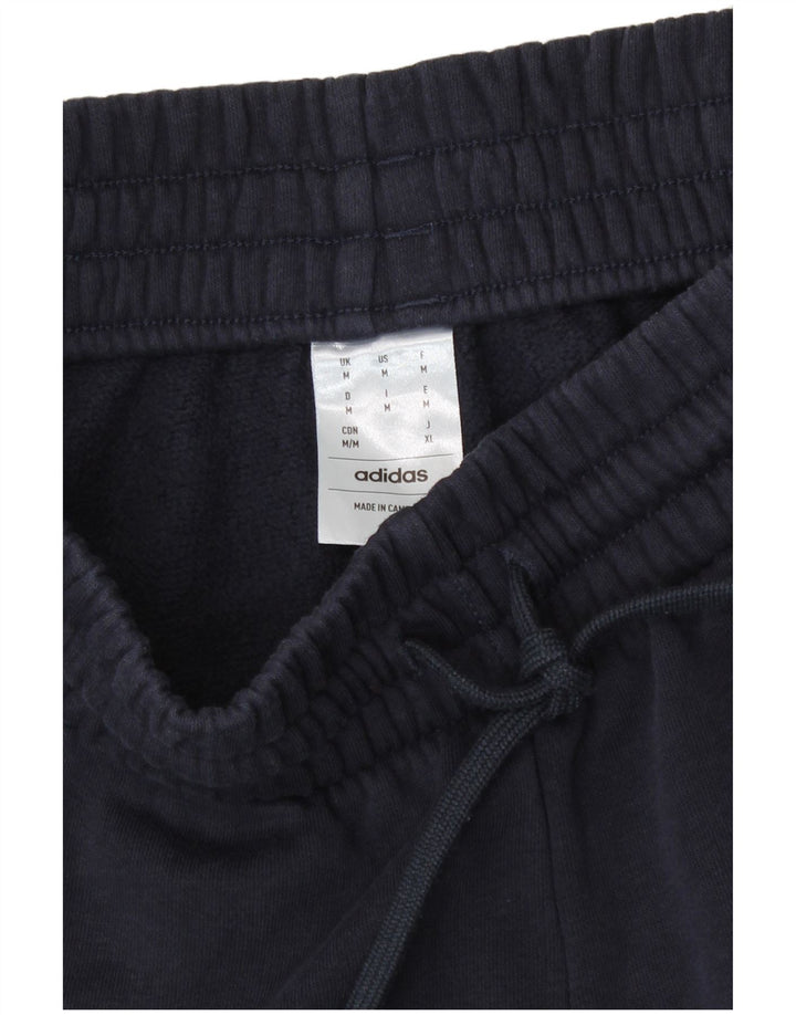 Adidas Herren-Trainingshose, Jogginghose, mittelblau, Baumwolle