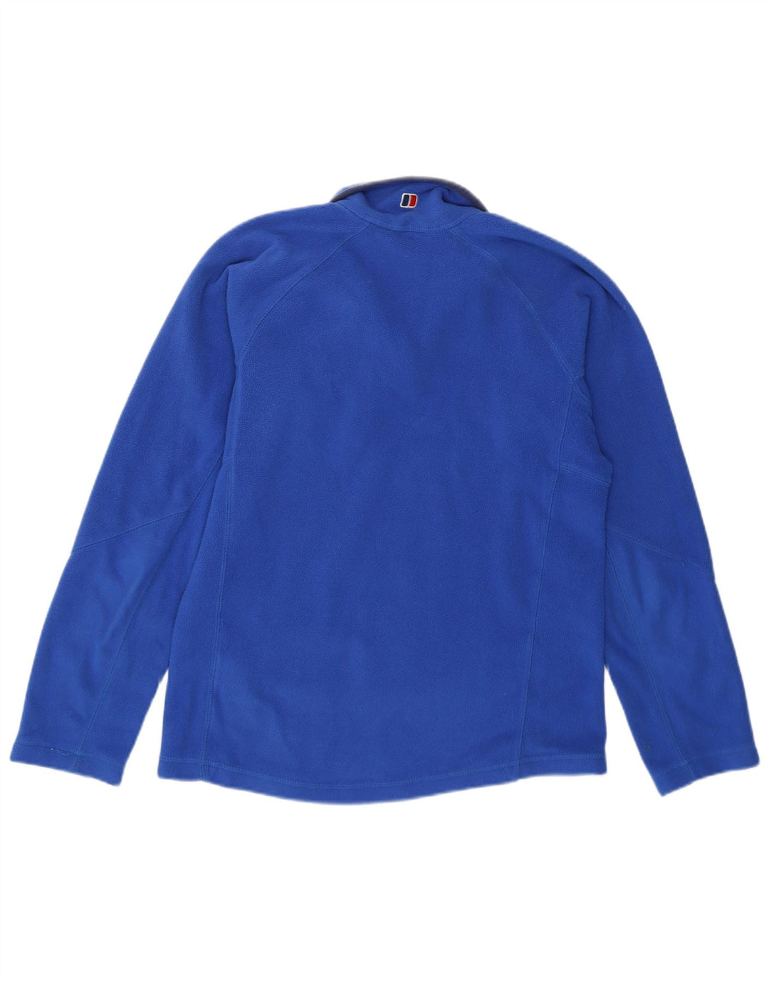 Berghaus Herren-Fleecepullover mit Reißverschluss am Hals, klein, blau, Polyester