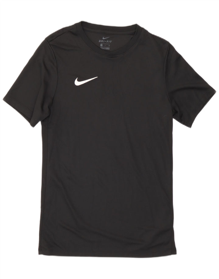 Nike Herren T-Shirt Top Small Schwarz Polyester Sport