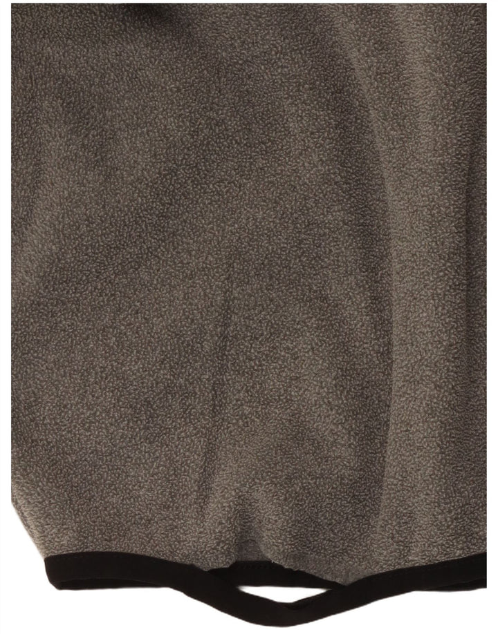 The North Face Herren-Fleecepullover mit Reißverschluss, XS, graues Polyester