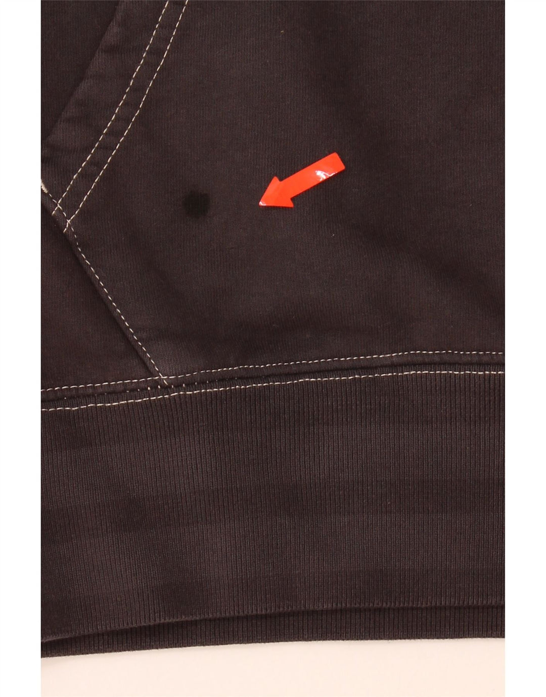 LEVI'S Mens Relaxed Graphic Hoodie Jumper Medium Grey Cotton Vintage Levi's and Second-Hand Levi's from Messina Hembry 
