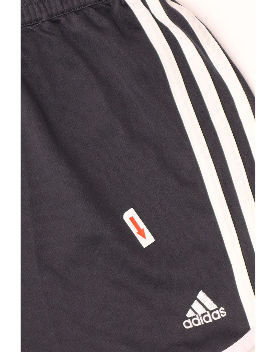 Adidas Damen Sportshorts UK 16 Large Marineblau Polyester