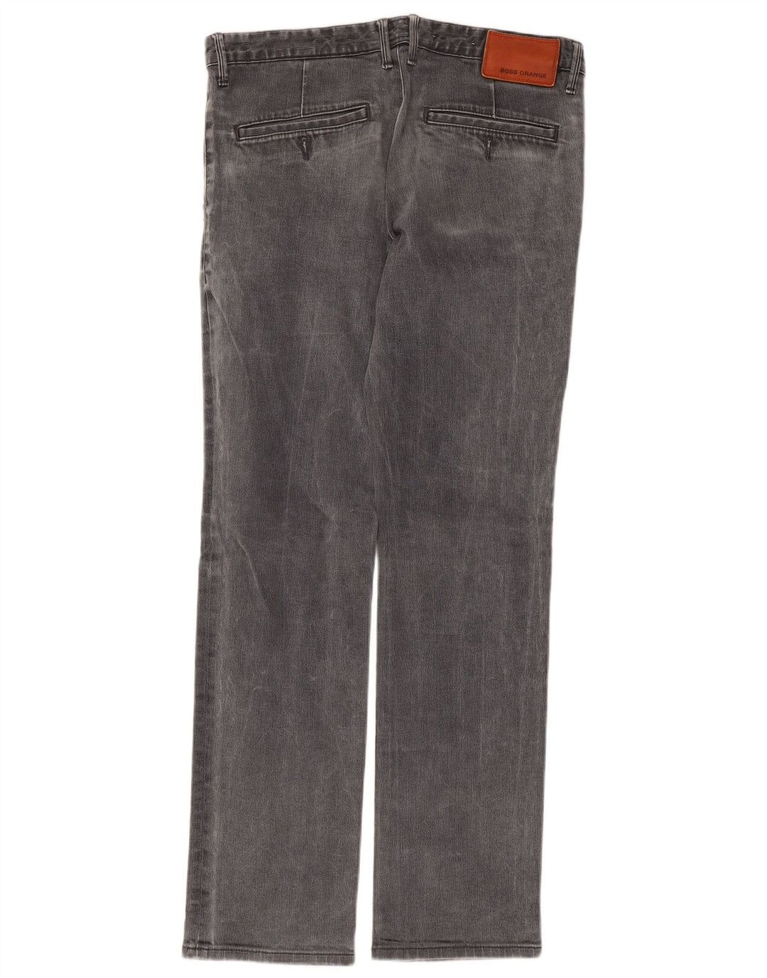 Hugo Boss Herren Straight Jeans W32 L30 Grau