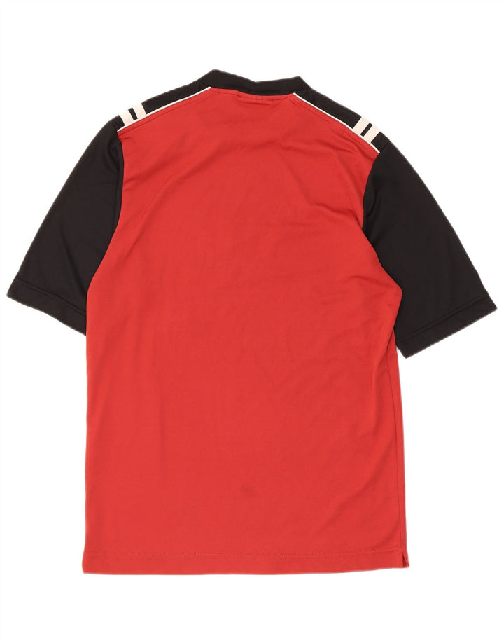 Sergio Tacchini Herren-T-Shirt mit Grafik, Größe S, Rot, Farbblock