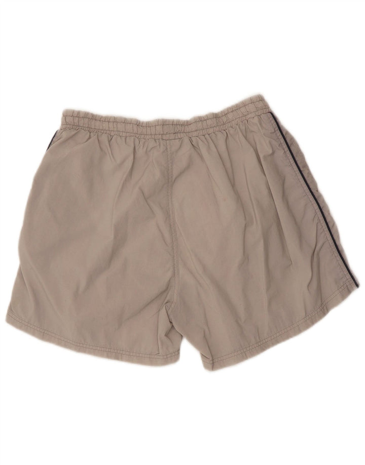 Fila Herren-Sportshorts, kleines graues Nylon